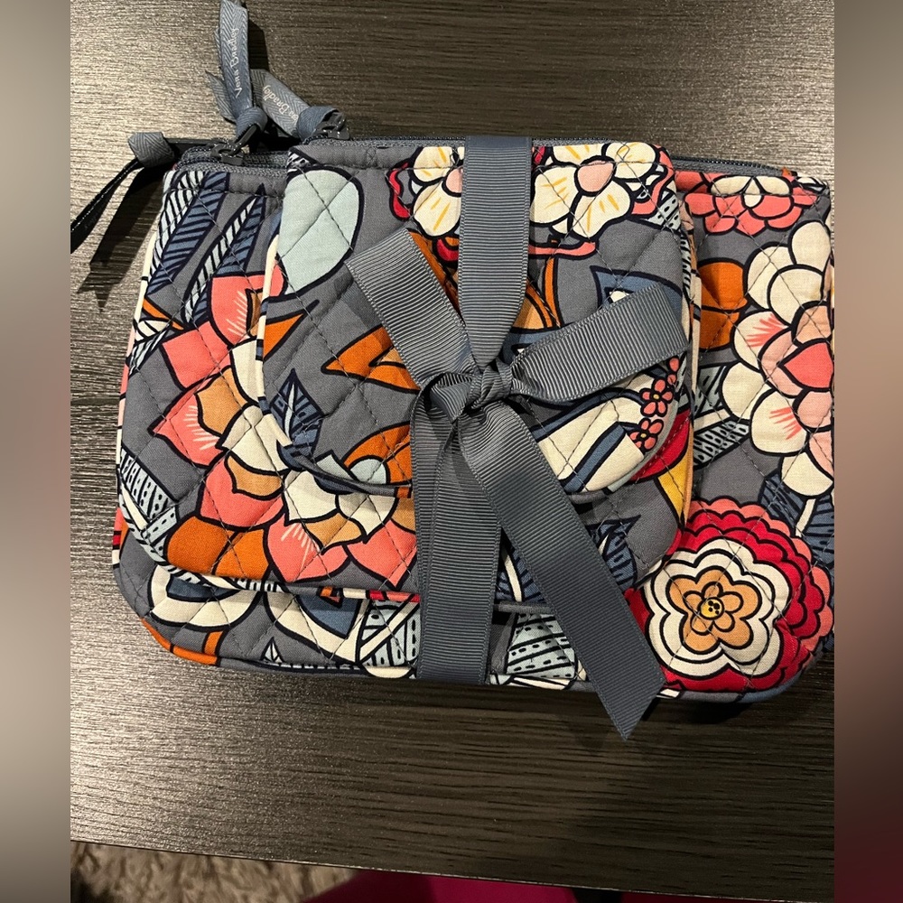 Vera Bradley cosmetic trio In multiple colors